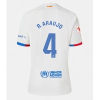 Barcelona Ronald Araujo #4 Auswärtstrikot Frauen 2023-24 Kurzarm